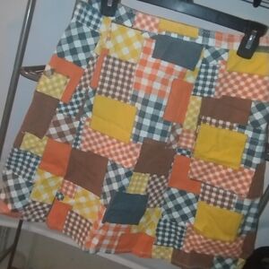 Colorful Patchwork Skirt